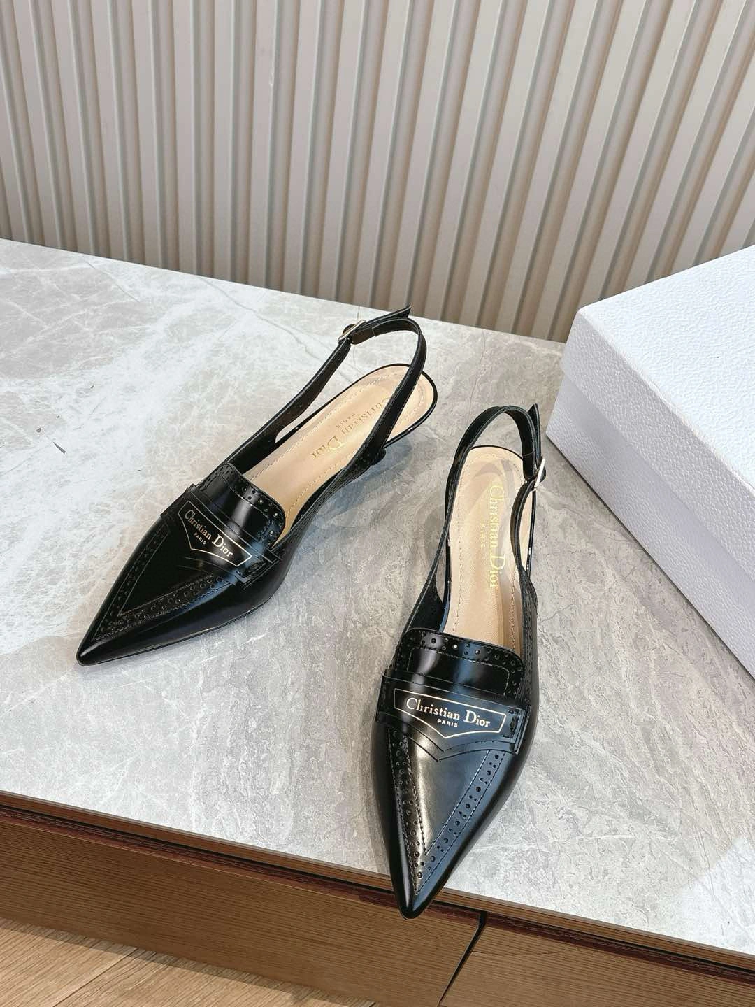 coco-4ior KDV178VEA_S900 Ox hide leather sheepskin Genuine leather Heel heigh3.5CM item:E-X158E0799T